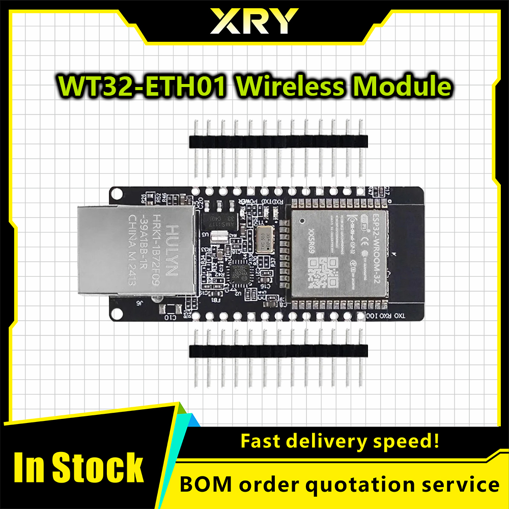 Ethernet Module W5500 - WT32-ETH01 Embedded Serial Port Networking Bluetooth-compatible