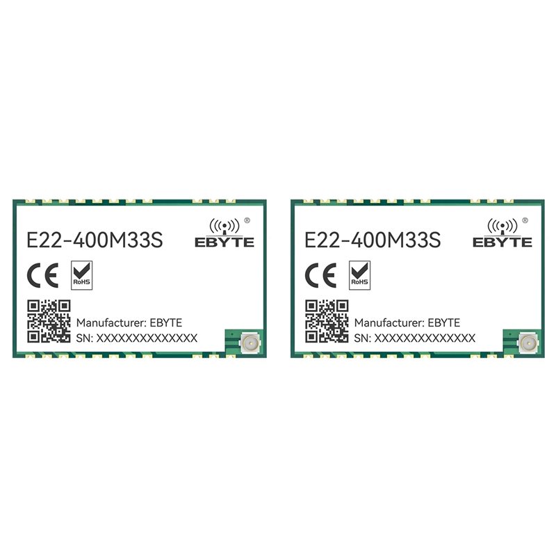 433Mhz Receiver Module - 2X EBYTE SX1268 433Mhz Lora Wireless