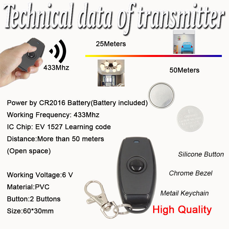 433mhz DC 3.6V 6V 12V 24V 1CH  - 433Mhz Receiver Module review and price