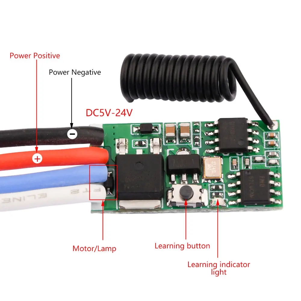 DC 3.7V-24V 433MHz Mini Wirele - 433Mhz Receiver Module review and price