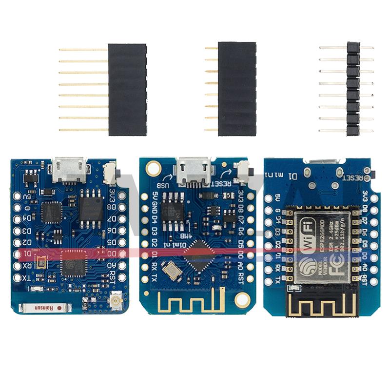 WeMos D1 Mini Pro V3.0.0 Bytes - Esp8266 Nodemcu Board review and price