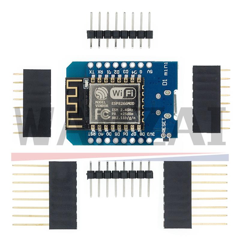 WeMos D1 Mini Pro V3.0.0 Bytes - Esp8266 Nodemcu Board review and price