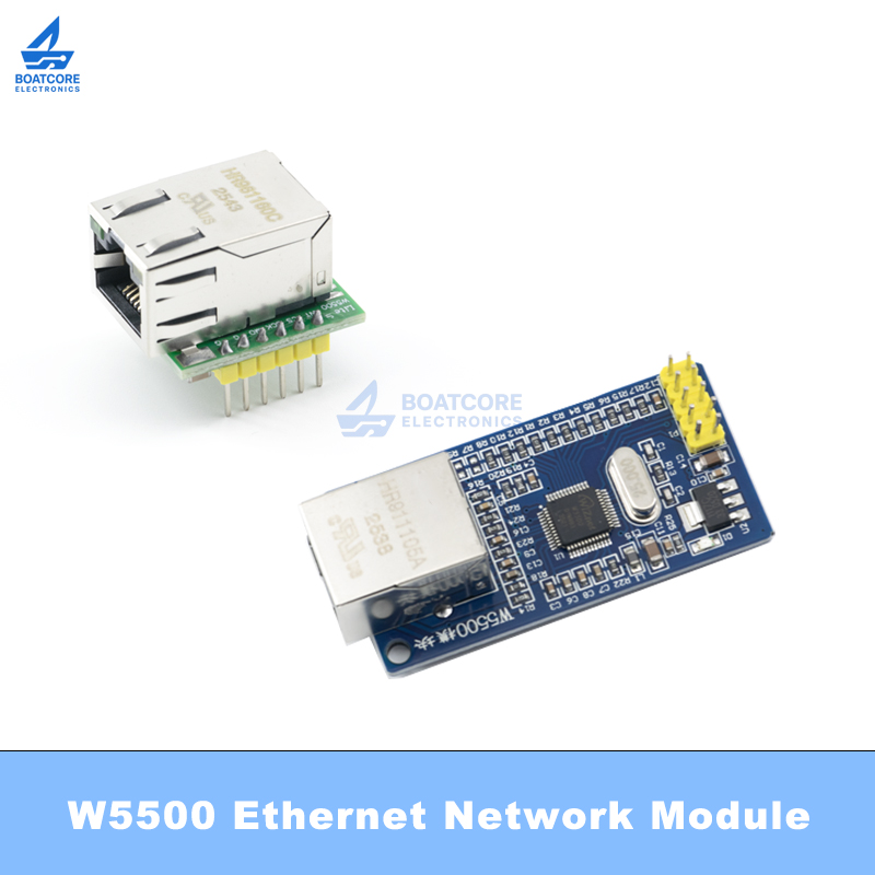 1PCS W5500 Chip New SPI to LAN - Ethernet Module W5500 review and price