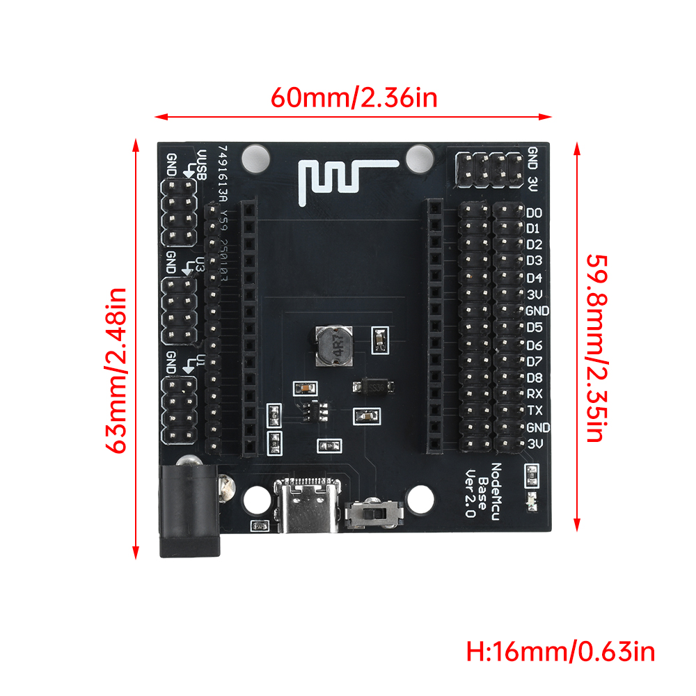 NodeMcu Base ESP8266 Testing D - Esp8266 Nodemcu Board review and price
