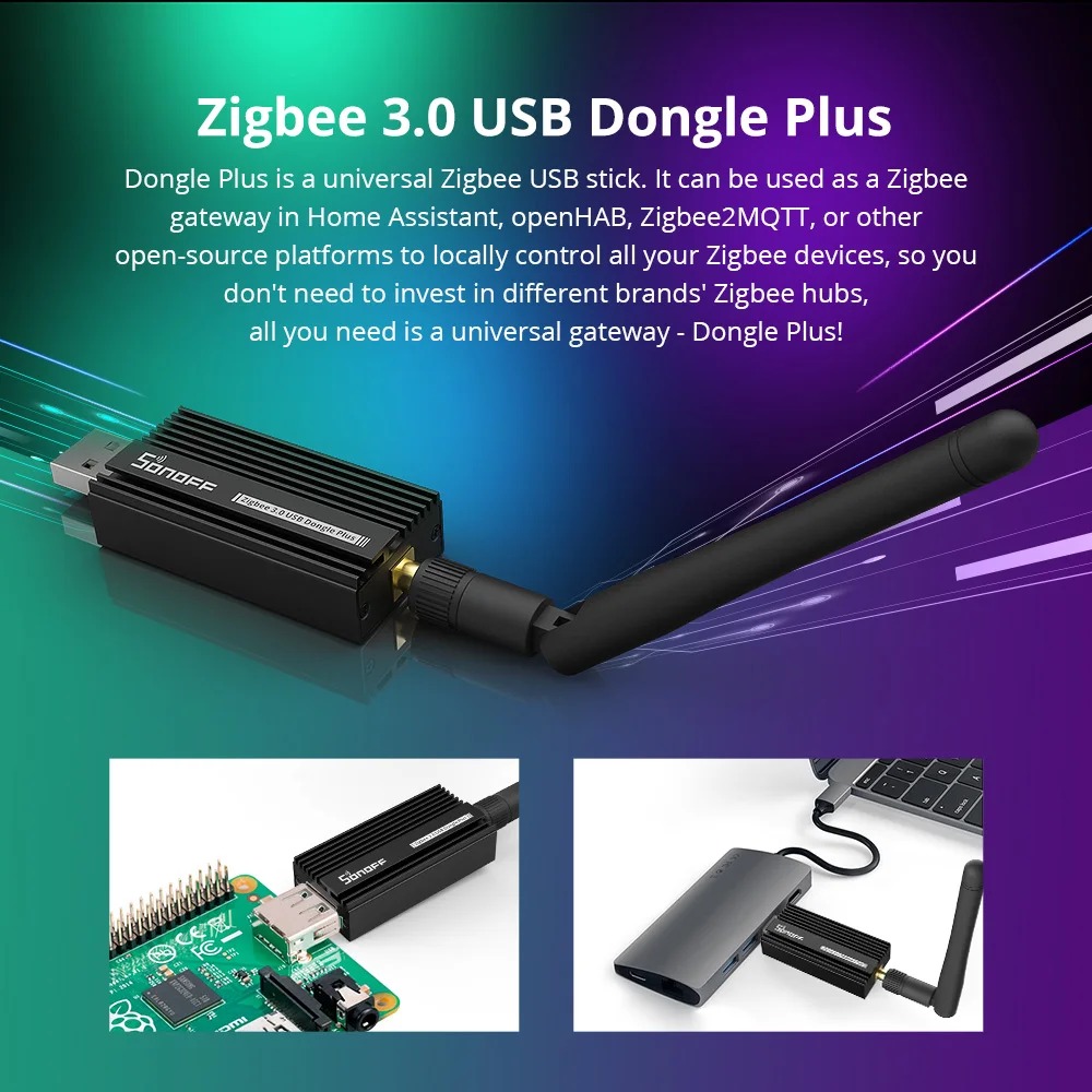 Sonoff Zigbee 3.0 Usb Dongle P - Zigbee Coordinator Stick review and price