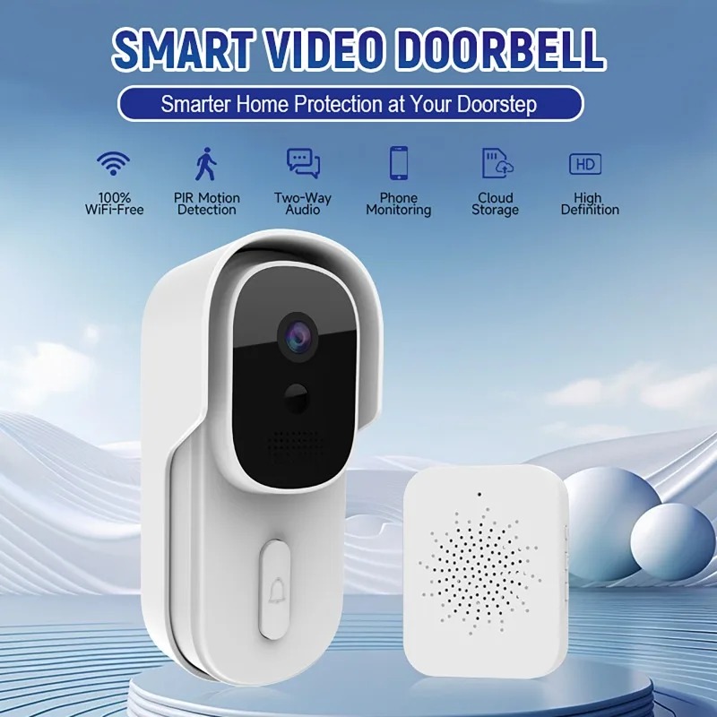 Wide View Tuya Smart Life APP  - Smart Doorbell Wired review and price