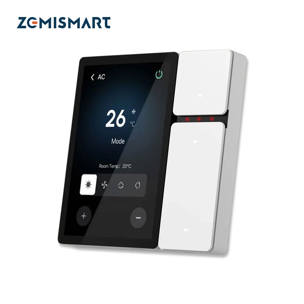 Zemismart 3.5 inch WiFi Smart  - Matter Hub Thread review and price