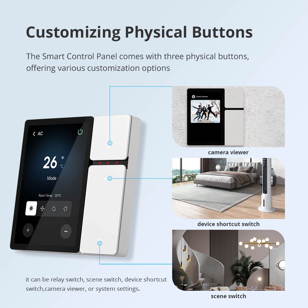 Zemismart 3.5 inch WiFi Smart  - Matter Hub Thread review and price