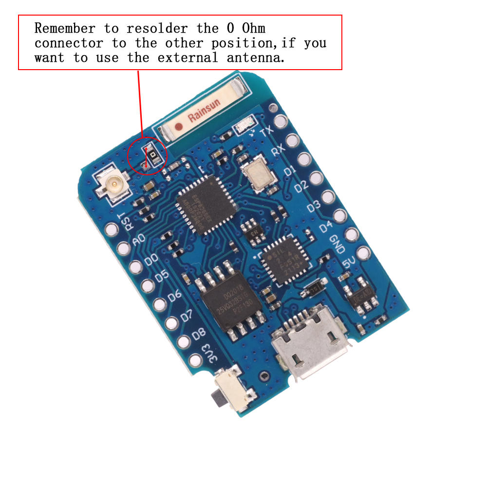 WeMos D1 Mini Pro V3.0 NodeMcu - Esp8266 Nodemcu Board review and price