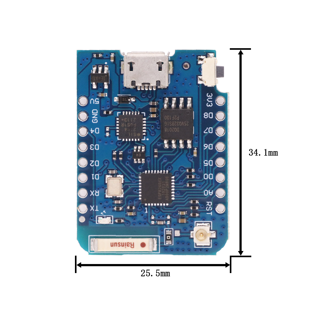 WeMos D1 Mini Pro V3.0 NodeMcu - Esp8266 Nodemcu Board review and price