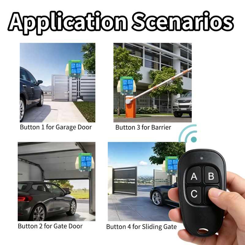 433MHz Universal Wireless Remo - 433Mhz Receiver Module review and price