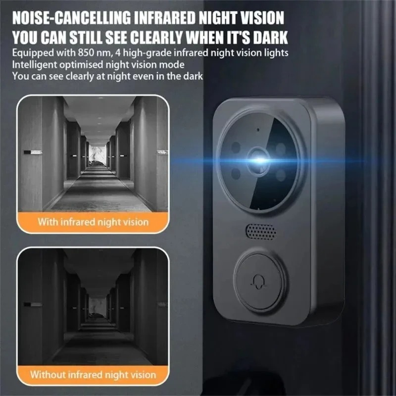 M8 Smart Visual Doorbell WiFi  - Smart Doorbell Wired review and price