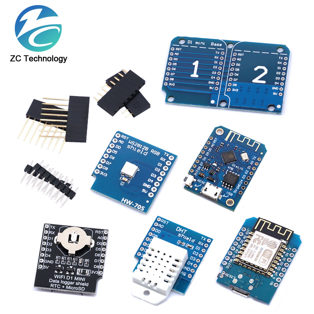 D1 Mini ESP8266 ESP-12F CH340G - Esp8266 Nodemcu Board review and price