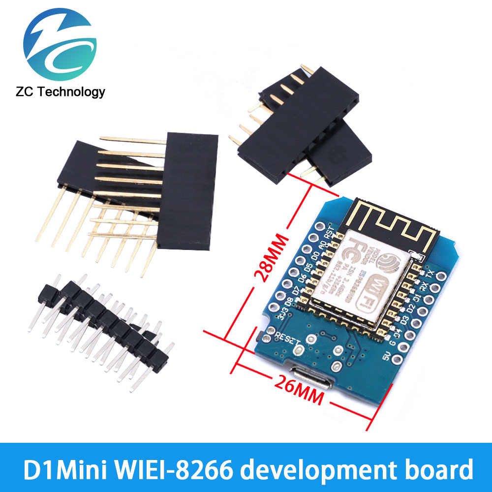 D1 Mini ESP8266 ESP-12F CH340G - Esp8266 Nodemcu Board review and price