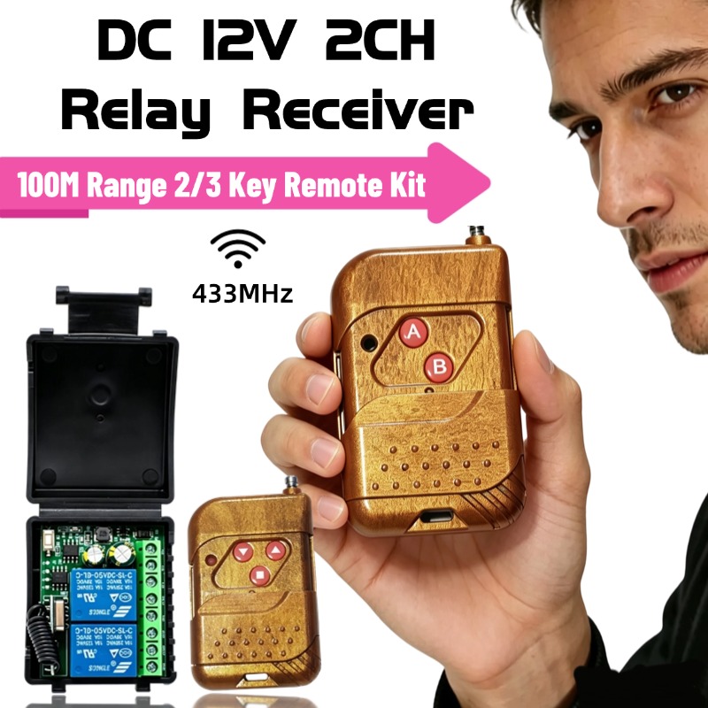 433.92Mhz DC 9-30V 12V 24V10A  - 433Mhz Receiver Module review and price