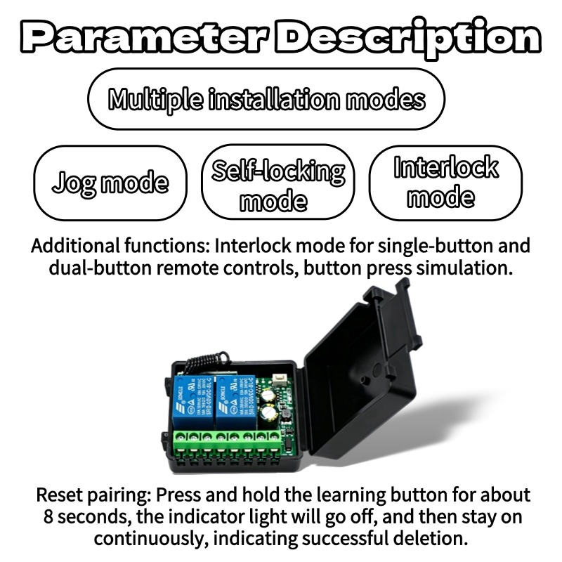 433.92Mhz DC 9-30V 12V 24V10A  - 433Mhz Receiver Module review and price