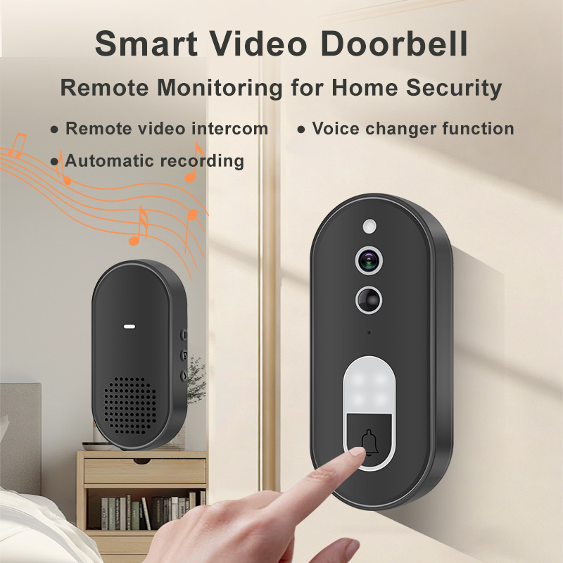WiFi Video Doorbell Work With  - Smart Doorbell Wired review and price