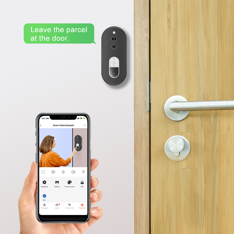 WiFi Video Doorbell Work With  - Smart Doorbell Wired review and price