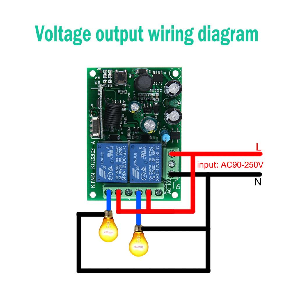 433Mhz Universal Wireless Remo - 433Mhz Receiver Module review and price