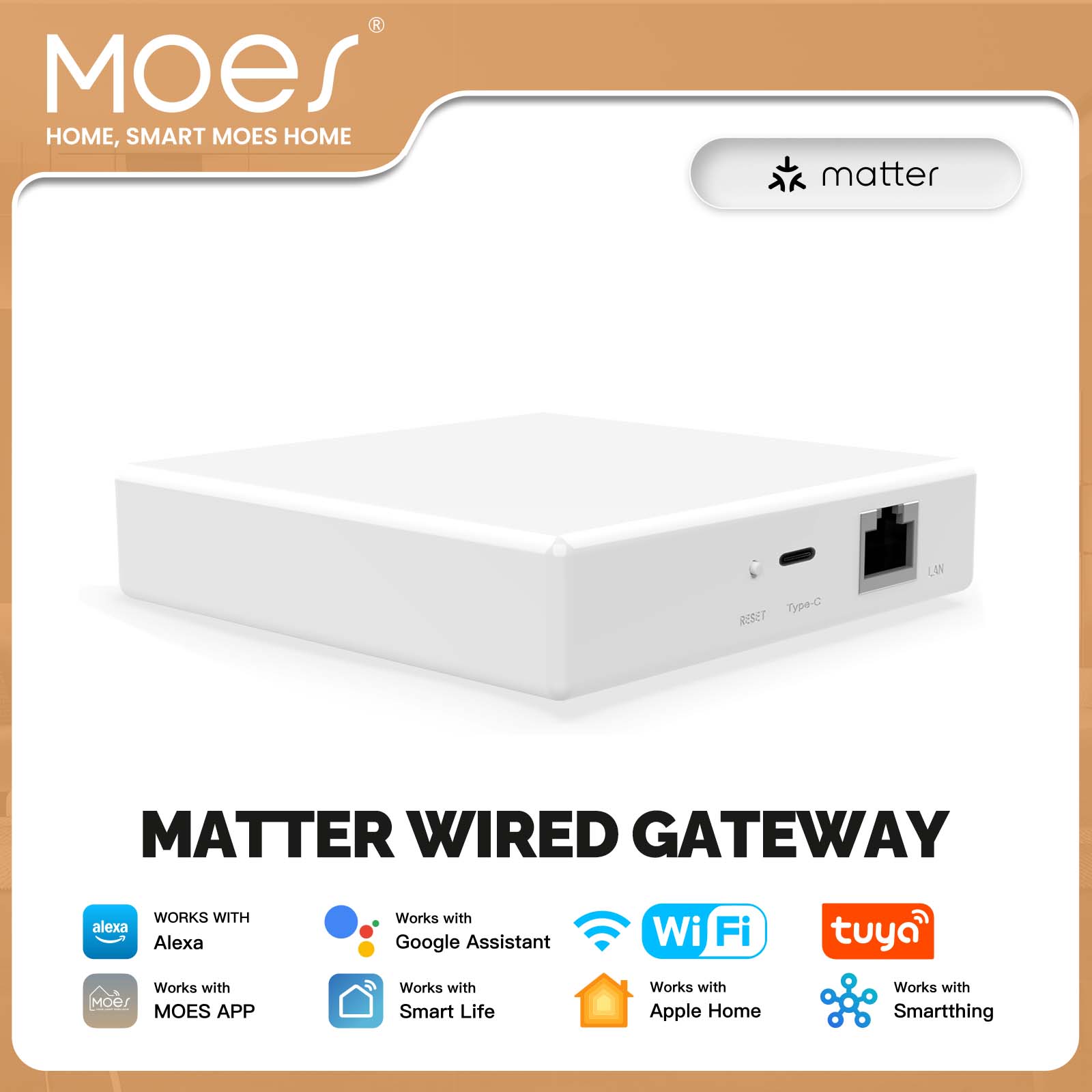 MOES Tuya ZigBee Matter Thread - Matter Hub Thread review and price
