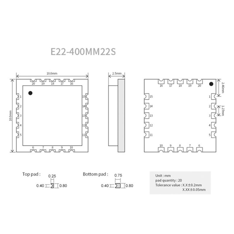 2X EBYTE SX1268 433Mhz Lora Wi - 433Mhz Receiver Module review and price