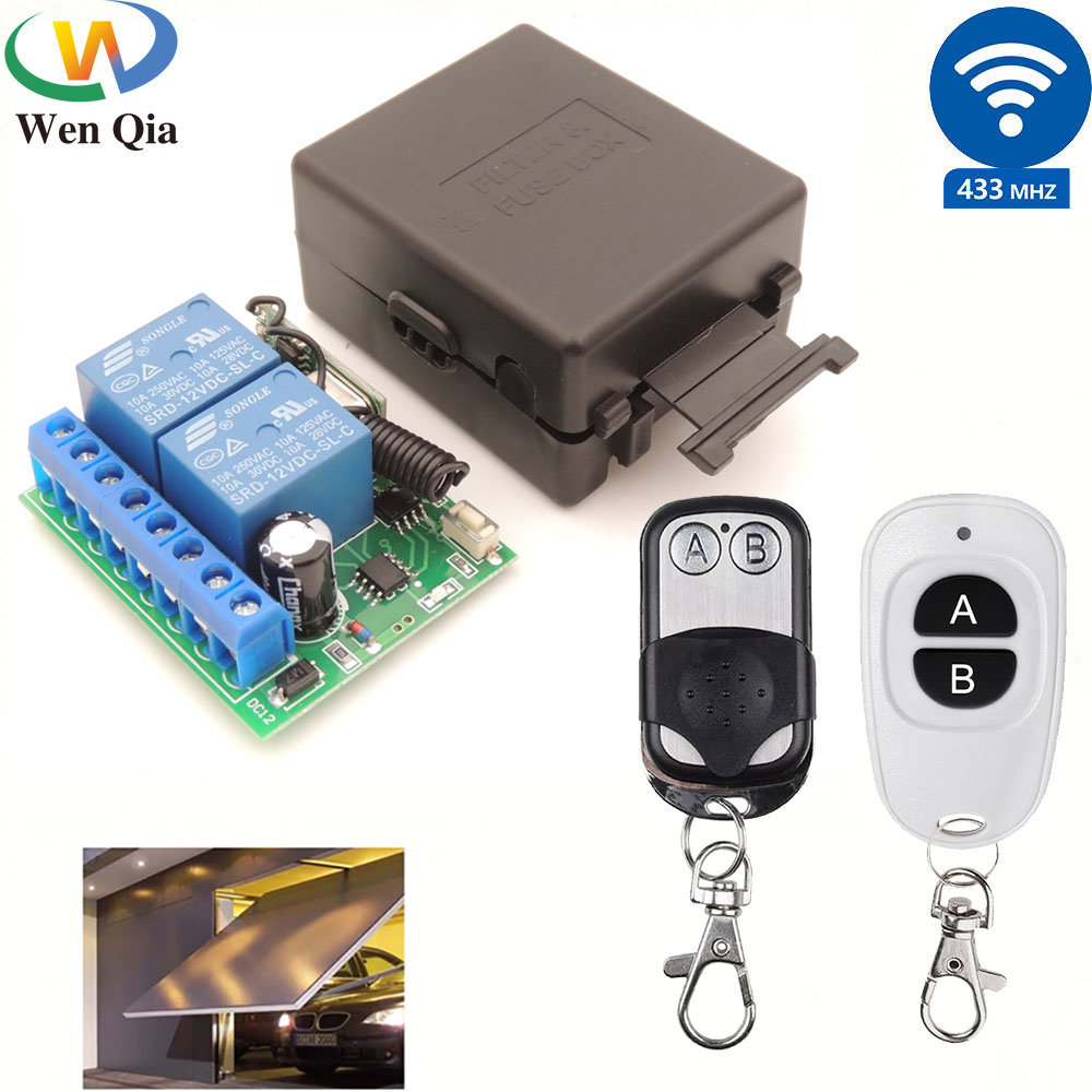 433MHz 12V Wireless Garage Doo - 433Mhz Receiver Module review and price