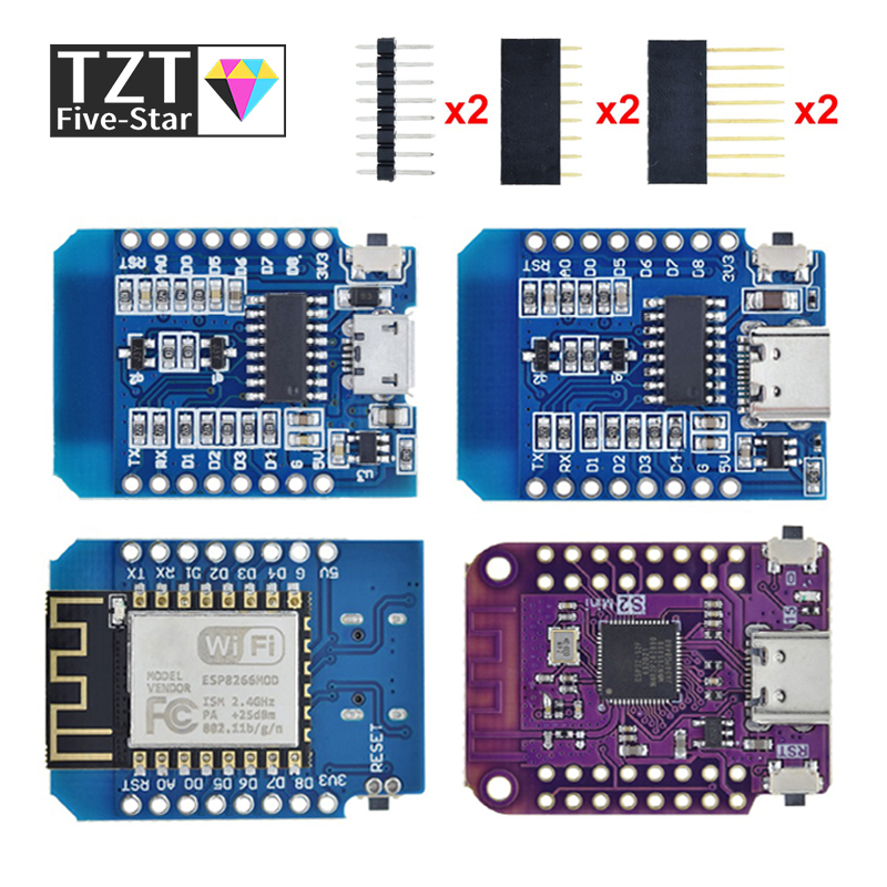 WeMos D1 Mini Pro V3.0 NodeMcu - Esp8266 Nodemcu Board review and price