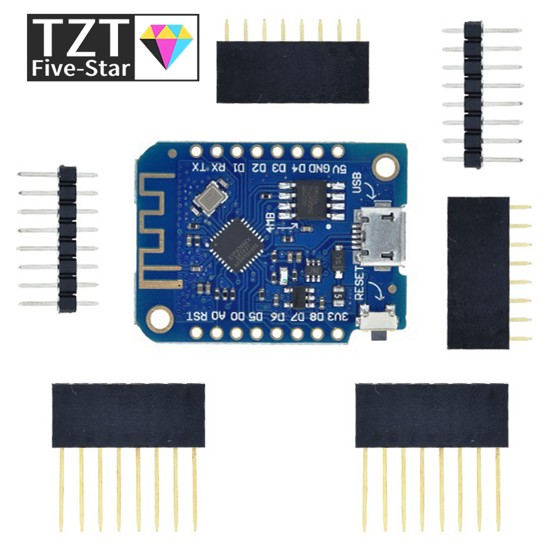 WeMos D1 Mini Pro V3.0 NodeMcu - Esp8266 Nodemcu Board review and price